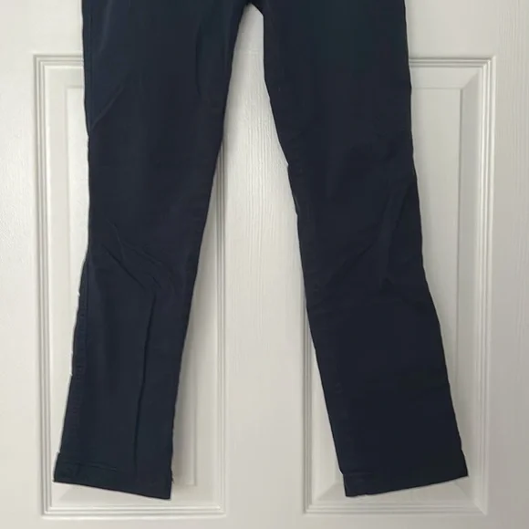 GAP Girlfriend Twill Khaki Chino Pant Navy Size 00 - Picture 6 of 12